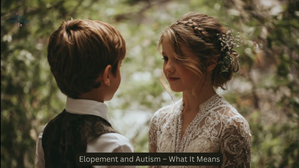 Elopement and Autism – What It Means