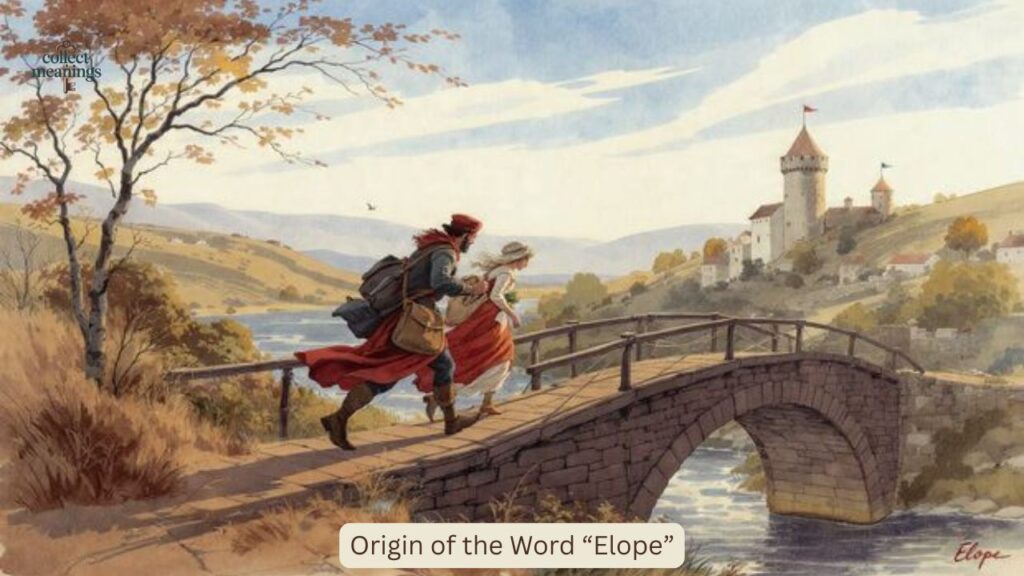 Origin of the Word “Elope”