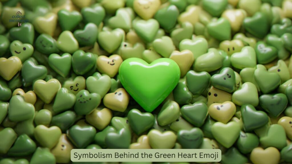 Symbolism Behind the Green Heart Emoji