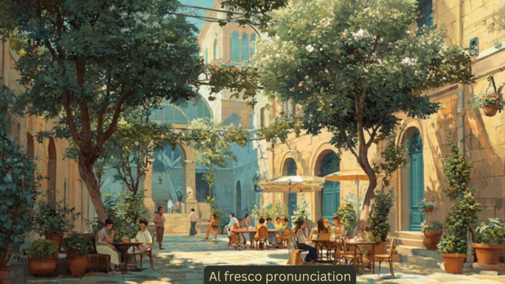 Al fresco pronunciation