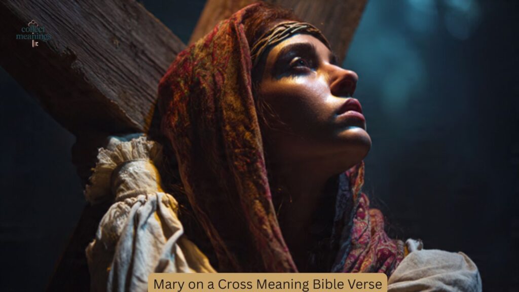 Mary on a Cross Meaning Bible Verse
