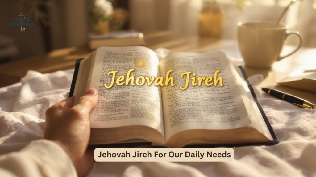 Jehovah Jireh For Our Daily Needs