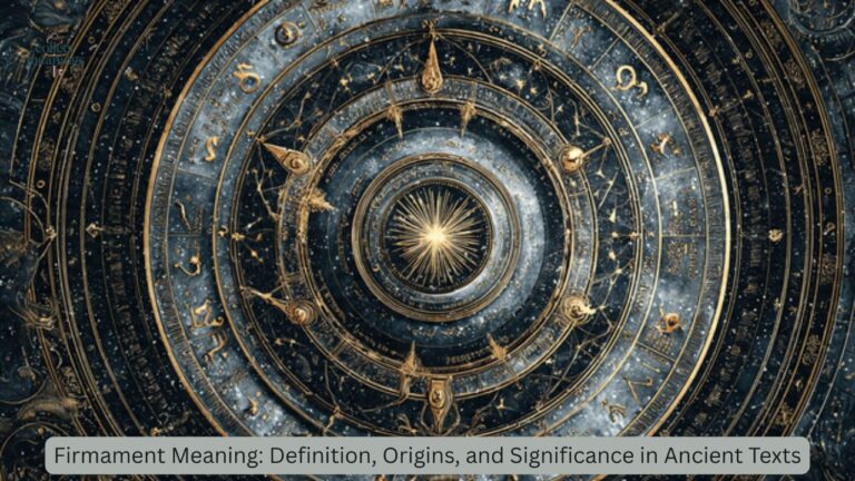 Firmament Meaning: Definition, Origins, and Significance in Ancient Texts