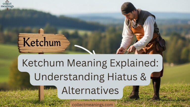 Ketchum Meaning Explained: Understanding Hiatus & Alternatives