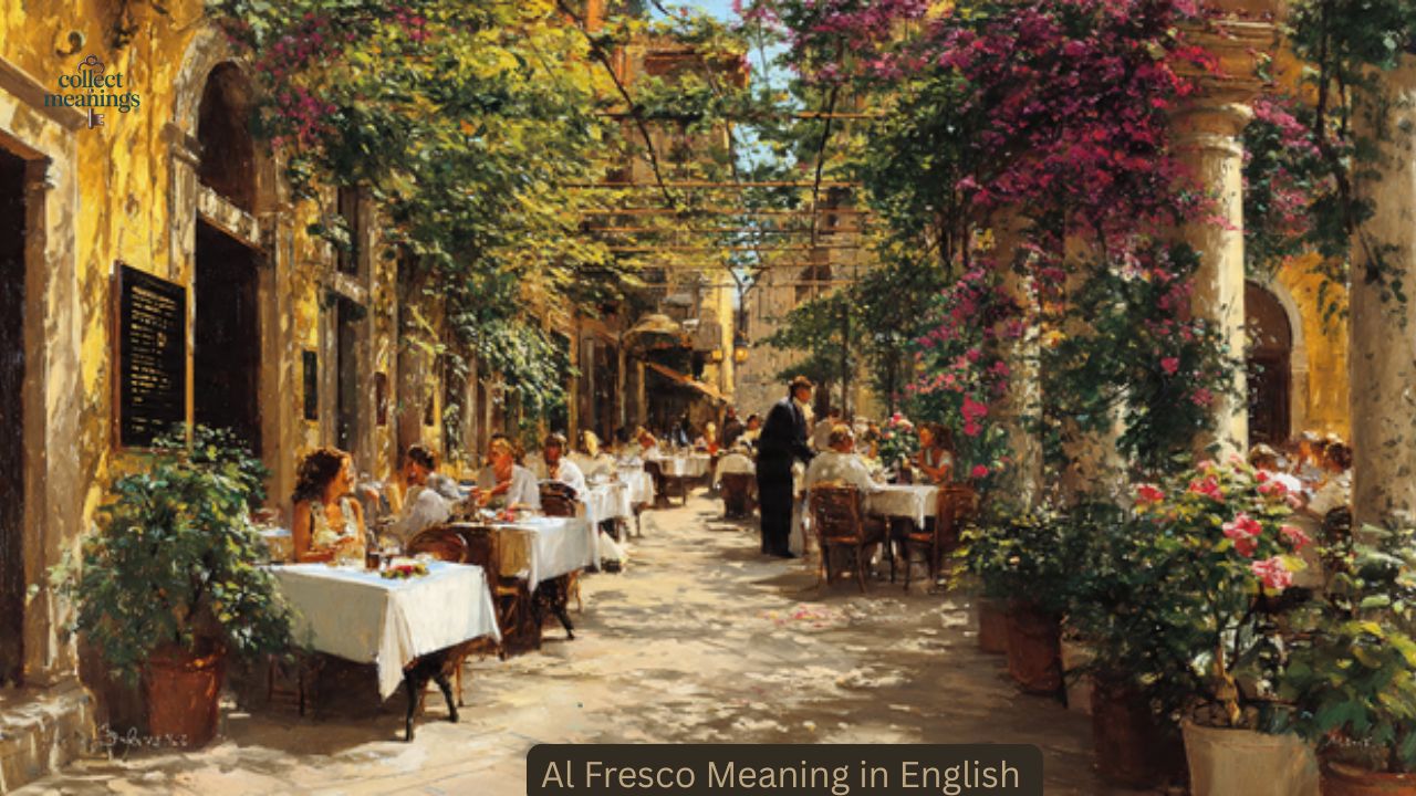 Al Fresco Meaning in English | Simple Definition, Synonyms & Example