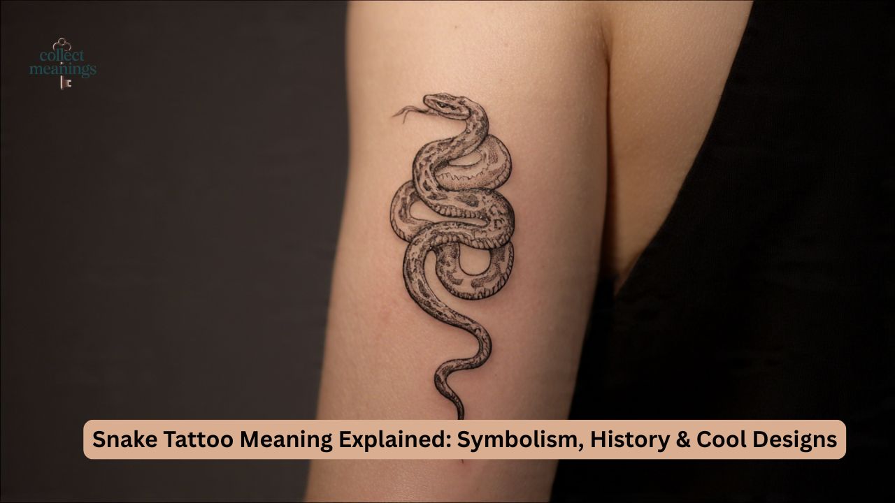 Snake Tattoo Meaning Explained: Symbolism, History & Cool Designs