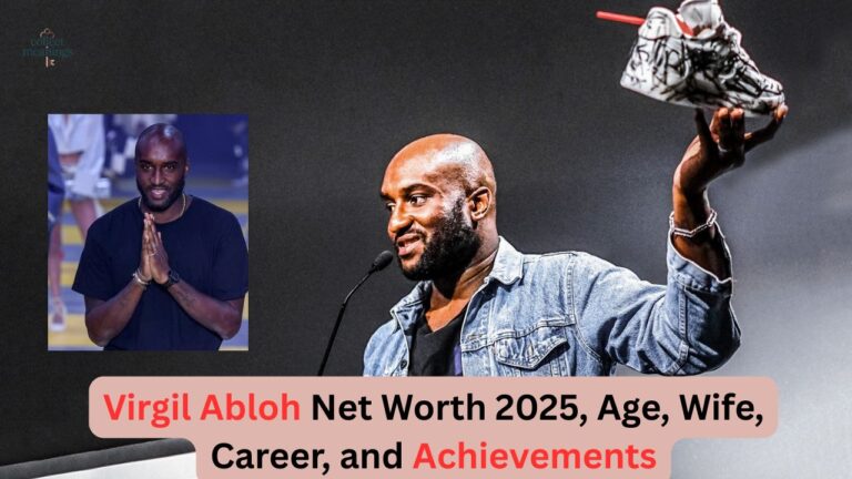 Virgil Abloh Net Worth 2025, Age, Wife, Career, and Achievements