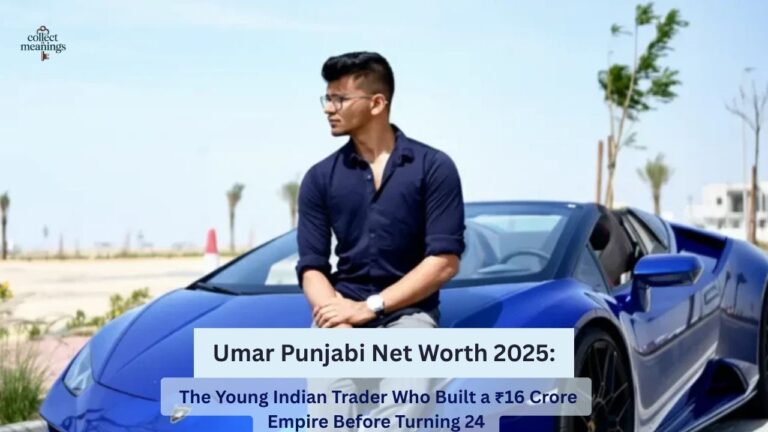 Umar Punjabi Net Worth 2025: The Young Indian Trader Who Built a ₹16 Crore Empire Before Turning 24
